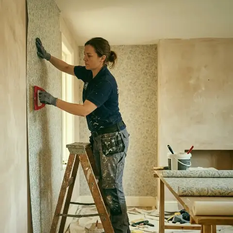 Kranich Tide – Professionelle Tapezierarbeiten